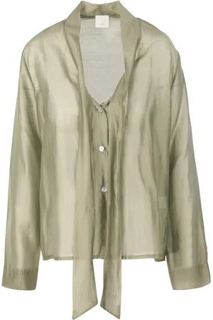 La Femme Blanche Camicia - 451462 - Verde