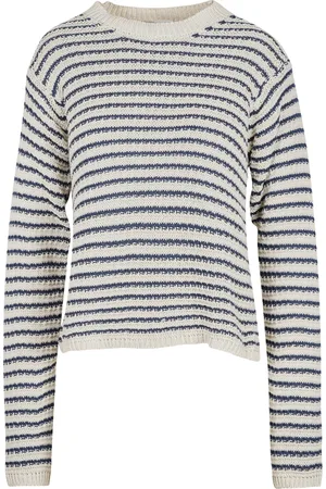 La Femme Blanche Maglia - 451521 - Gesso/Blu