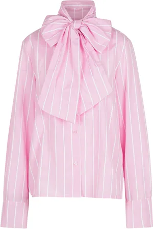 La Femme Blanche Camicia - 451489 - Bianco/Rosa