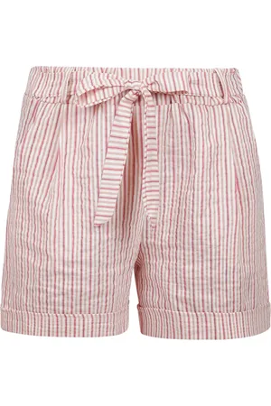 La Femme Blanche Shorts - 451488 - Bianco/Rosa