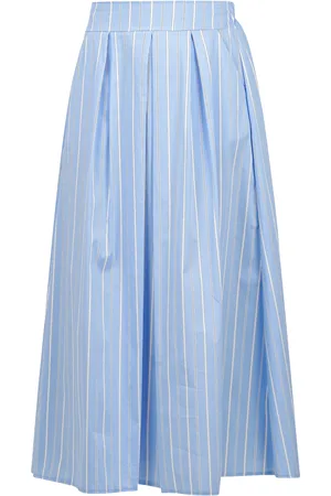 La Femme Blanche Gonna - 451499 - Bianco/Azzurro