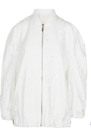 La Femme Blanche Bomber - 451484 - Bianco
