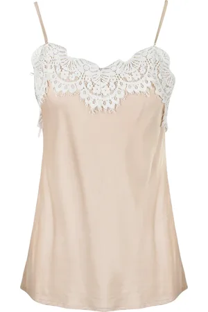 La Femme Blanche Top - 451461 - Beige
