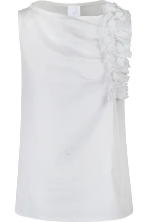La Femme Blanche Top - 451468 - Bianco