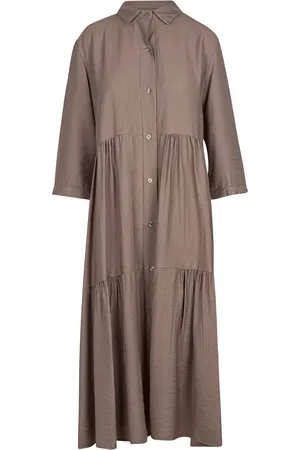La Femme Blanche Abito - 451493 - Marrone
