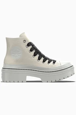 Converse Custom Chuck Taylor Lugged Heel Platform Leather By You