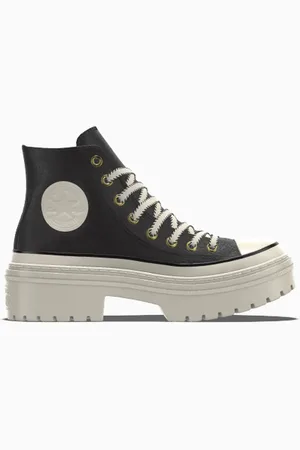 Converse Custom Chuck Taylor Lugged Heel Platform Leather By You