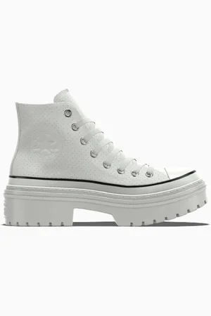 Converse Custom Chuck Taylor Lugged Heel Platform Leather By You