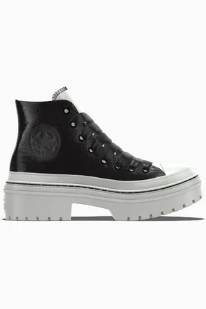 Converse Custom Chuck Taylor Lugged Heel Platform Leather By You