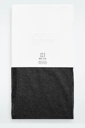 COS Collant In Lurex Trasparenti