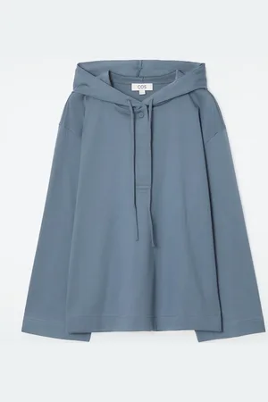 COS Felpa Leggera Con Cappuccio E Bottoni