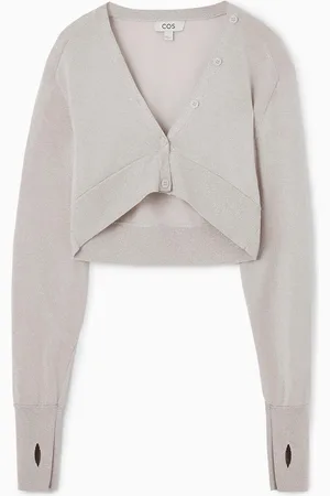 COS Cardigan Cropped In Misto Lana
