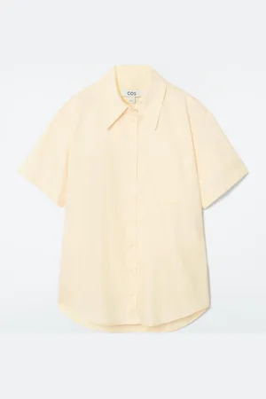 COS Camicia In Cotone A Maniche Corte Taglio Rilassato
