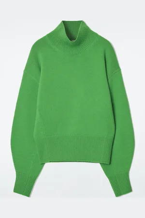 COS Maglione Avvitato In Lana Con Collo A Imbuto