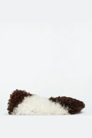 COS Ballerine In Shearling
