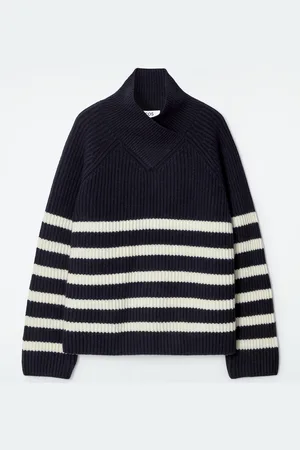 COS Maglione In Lana Merino Con Collo Avvolgente