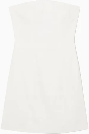 COS Mini Abito Stile Bustier In Misto Lino