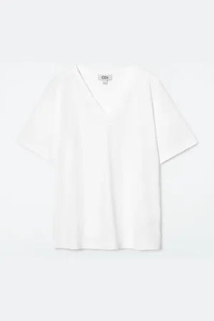 COS T-Shirt 24/7 Con Scollo A V Dal Taglio Regolare