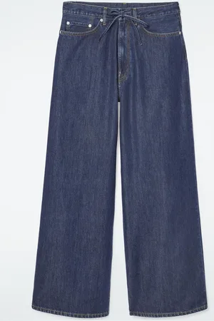 COS Pantaloni In Denim Con Coulisse Gamba Extra Larga