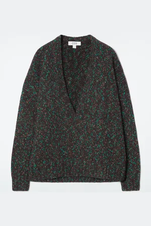 COS Maglione Chunky Oversize In Lana Screziata