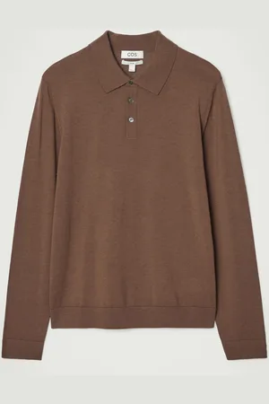COS Polo Slim In Lana Merino