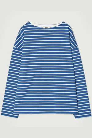 COS T-Shirt Con Scollo A Barca Taglio Rilassato in