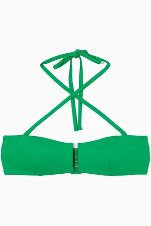 COS Halterneck Bandeau Bikini Top