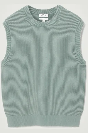COS Canotta In Maglia Con Lavaggio Acido