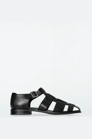COS Sandali Da Pescatore In Pelle