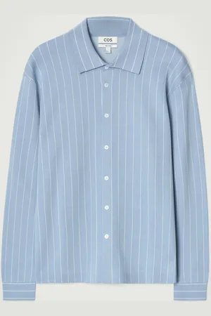 COS Camicia A Righe In Cotone Taglio Rilassato