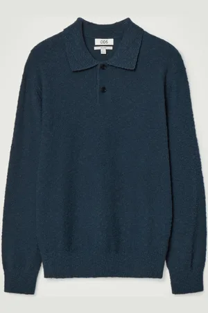 COS Polo A Maniche Lunghe In Maglia Bouclé