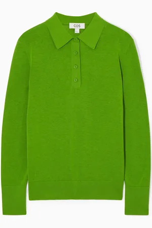 COS Polo In Maglia Misto Seta