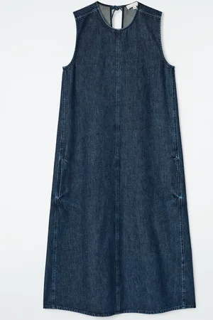 COS Abito Midi Senza Maniche In Denim