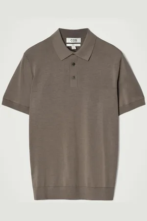 COS Polo Slim In Maglia Di Seta