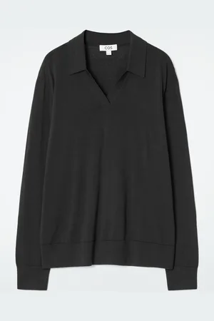 COS Polo In Maglia Di Seta