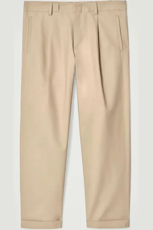 COS Pantaloni Affusolati Con Risvolto In Cotone