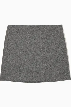 COS Minigonna In Lana-Jacquard