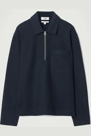 COS Maglione In Lana Cotta Con Mezza Cerniera