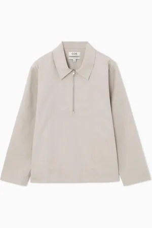 COS Polo In Twill Con Mezza Cerniera
