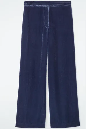 COS Pantaloni In Velluto Di Misto Seta