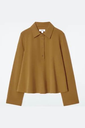 COS Polo Svasata In Jersey Di Cotone