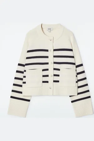 COS Cardigan Girocollo In Lana