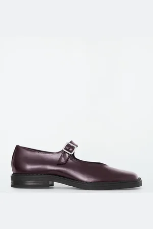 COS Scarpe Mary Jane In Pelle Con Suola Chunky