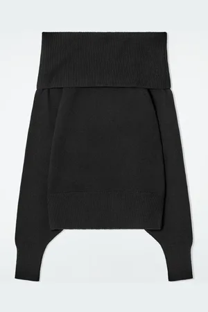 COS Offtheshoulder Merino Wool Jumper