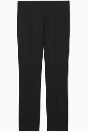 COS Pantaloni Bootcut In Crêpe Di Lana Dal Taglio Slim