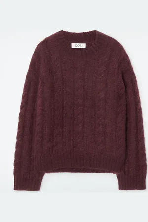 COS Maglione A Trecce In Mohair