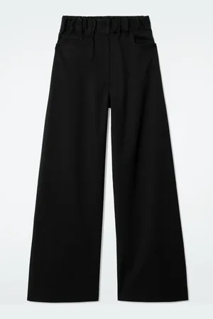 COS Pantaloni In Cotone A Gamba Larga
