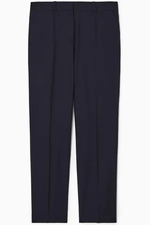 COS Pantaloni Slim In Lana A Gamba Dritta