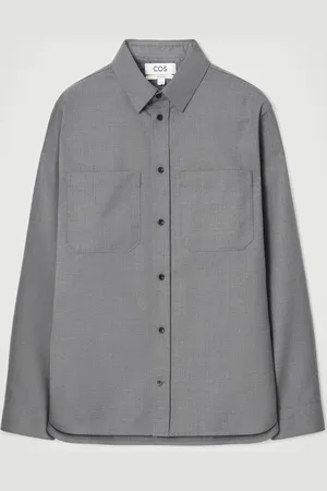 COS Camicia Utility In Misto Lana Dal Taglio Rilassato