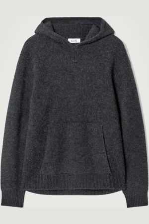 COS Felpa Con Cappuccio In Cashmere Cotto